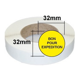 Etiquettes BON POUR EXPEDITION