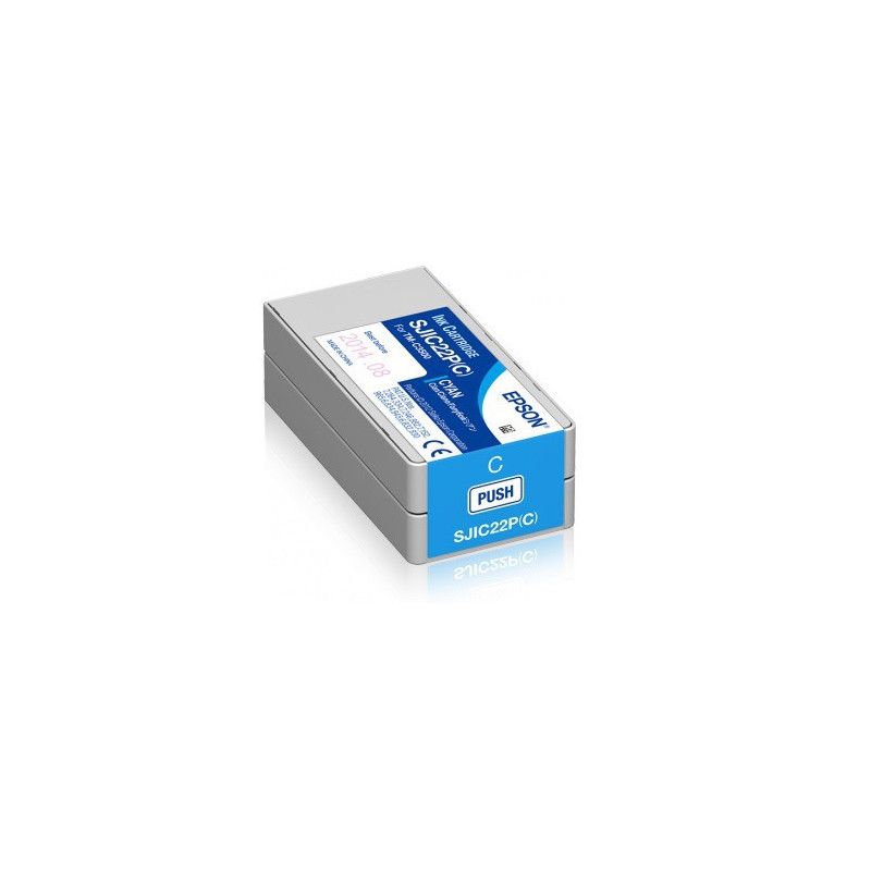 Cartouche Cyan pour Epson TM-C3500