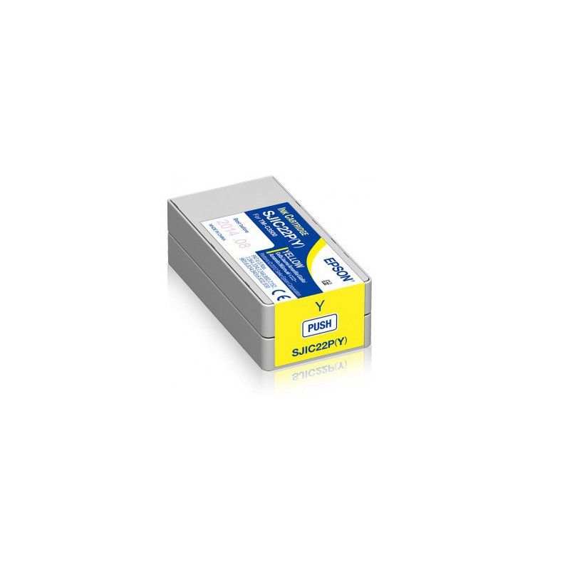 Cartouche Jaune pour Epson TM-C3500