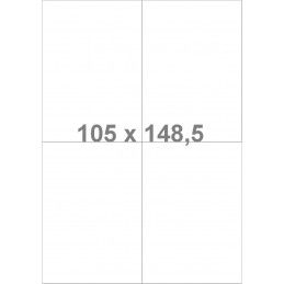 Étiquettes Coins vifs 105x148.5 mm
