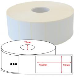 Etiquettes Thermique Eco 76x152mm