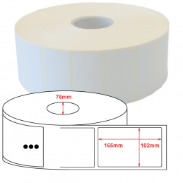 Etiquettes Thermique Eco 102x165mm