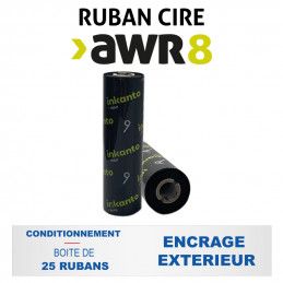 Ruban encreur Bleu transfert thermique ARMOR AWR460 Cire 110 mm