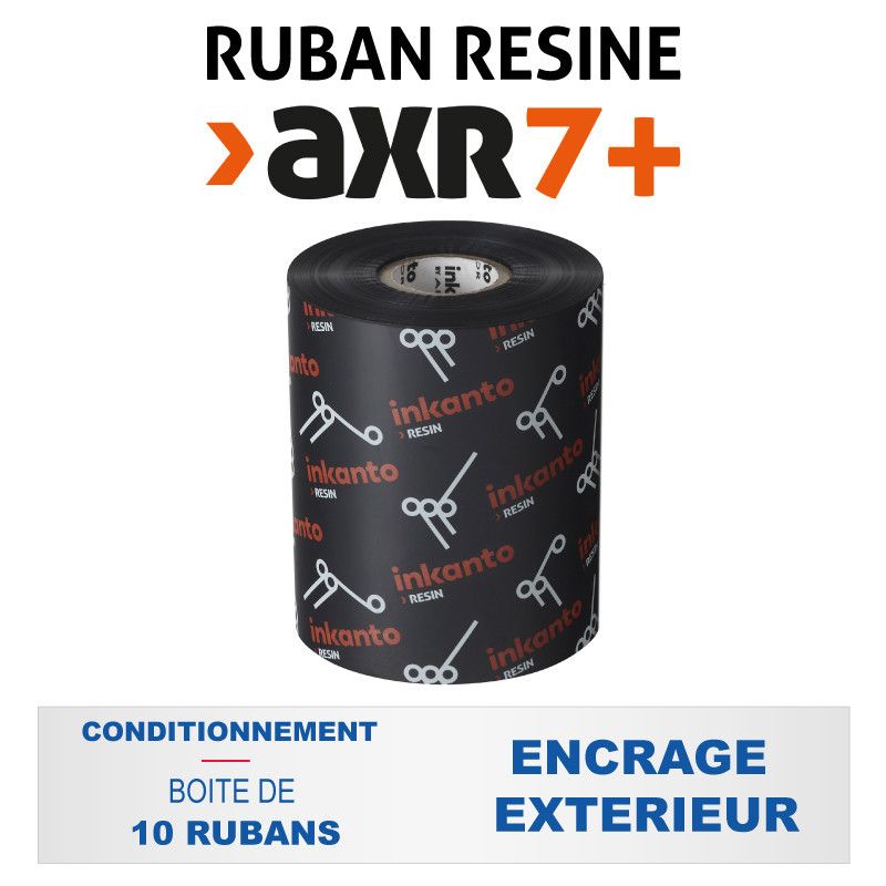 T63263IO Ruban résine INKANTO AXR7+ 110mmx450m Encrage extérieur