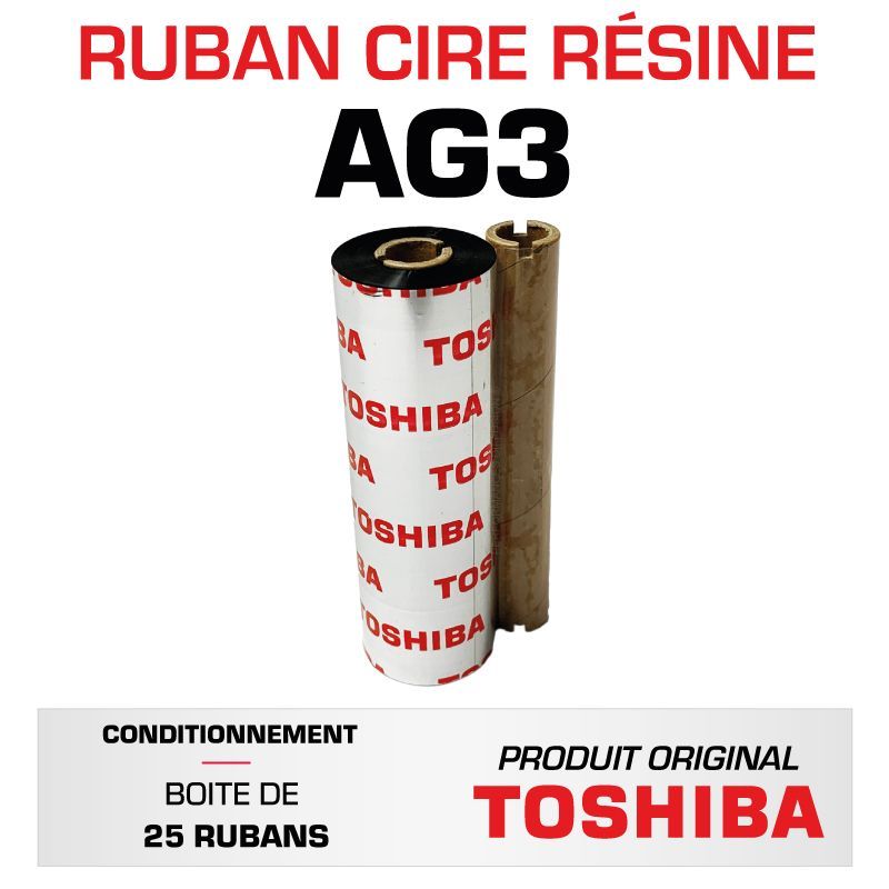 Ruban AG3 TOSHIBA 110mmx100m