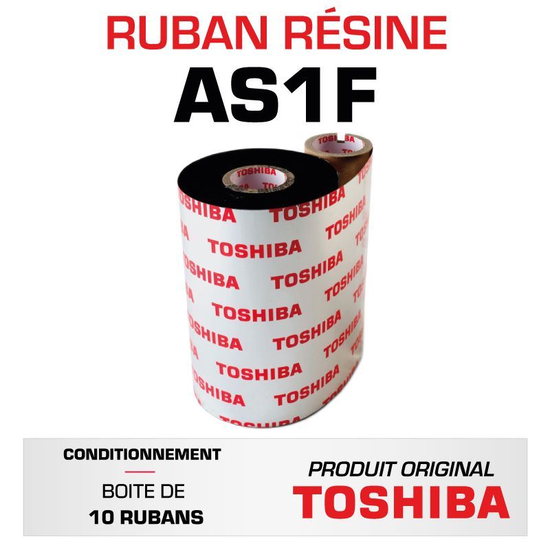 Ruban AS1F TOSHIBA 110mmx600m