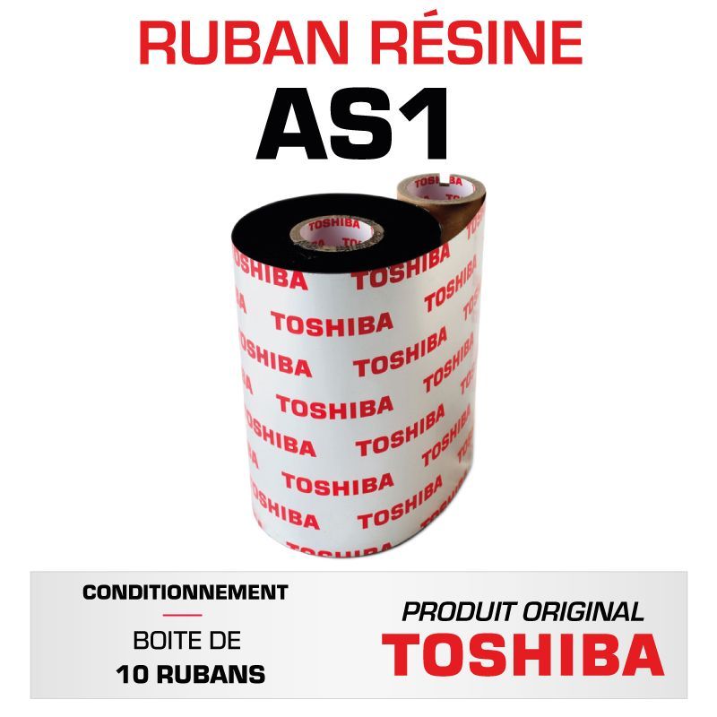 Ruban AS1 TOSHIBA 89mmx600m