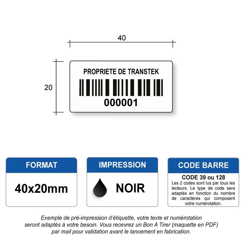 13 mm 1/2 Pouce Vignettes d'Inventaire 1000 Paquet Numéro 0 Étiquettes Circulaires 