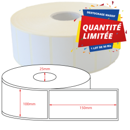 Etiquette velin 100x150mm