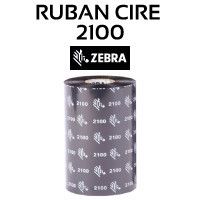 Ruban Cire 2100 pour imprimante ZEBRA