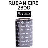 Ruban Cire 2300 pour imprimante ZEBRA