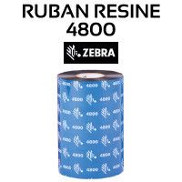 Ruban Résine 4800 pour imprimante ZEBRA