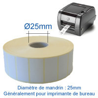 Diamètre mandrin 25mm